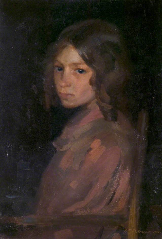 WikiOO.org - Encyclopedia of Fine Arts - Lukisan, Artwork John Frederick Pettinger - Wee Annie