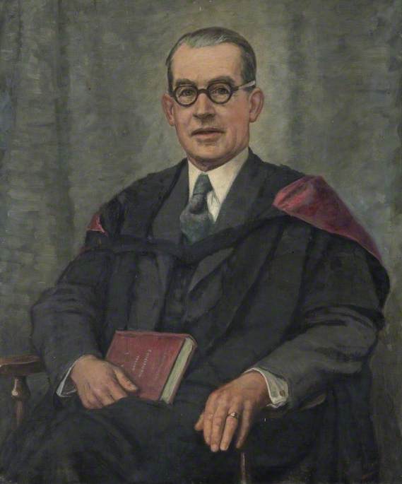 Wikioo.org - The Encyclopedia of Fine Arts - Painting, Artwork by Katharine Constance Lloyd - J. S. Ross (1893–1975), CBE, MA, BSc, Principal (1940–1953)