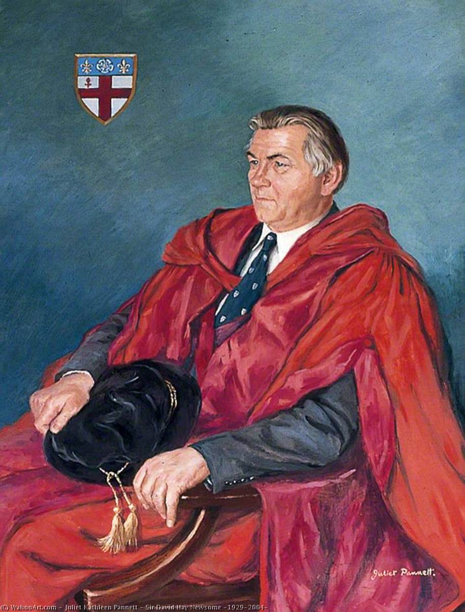 Wikioo.org - The Encyclopedia of Fine Arts - Painting, Artwork by Juliet Kathleen Pannett - Sir David Hay Newsome (1929–2004)
