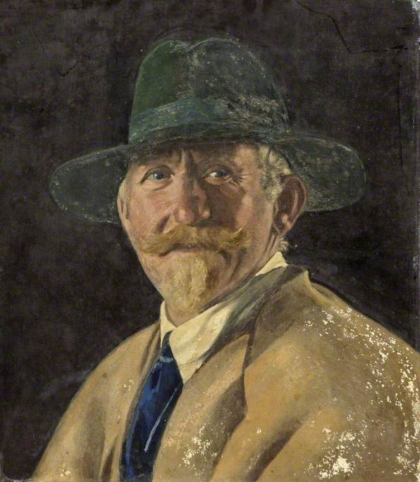 WikiOO.org - Encyclopedia of Fine Arts - Malba, Artwork Victor Wellesley - An Austrian Gentleman