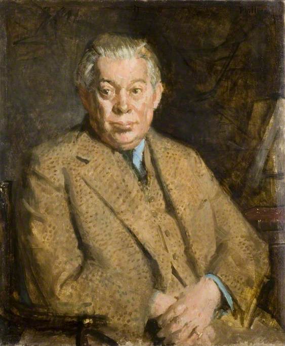 Wikioo.org - The Encyclopedia of Fine Arts - Painting, Artwork by Patrick Edward Phillips - Sir Valentine Crittall (1884–1961), JP, Lord Braintree