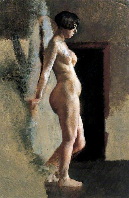 Wikioo.org - The Encyclopedia of Fine Arts - Painting, Artwork by Glynn O Jones - Female Figure Standing