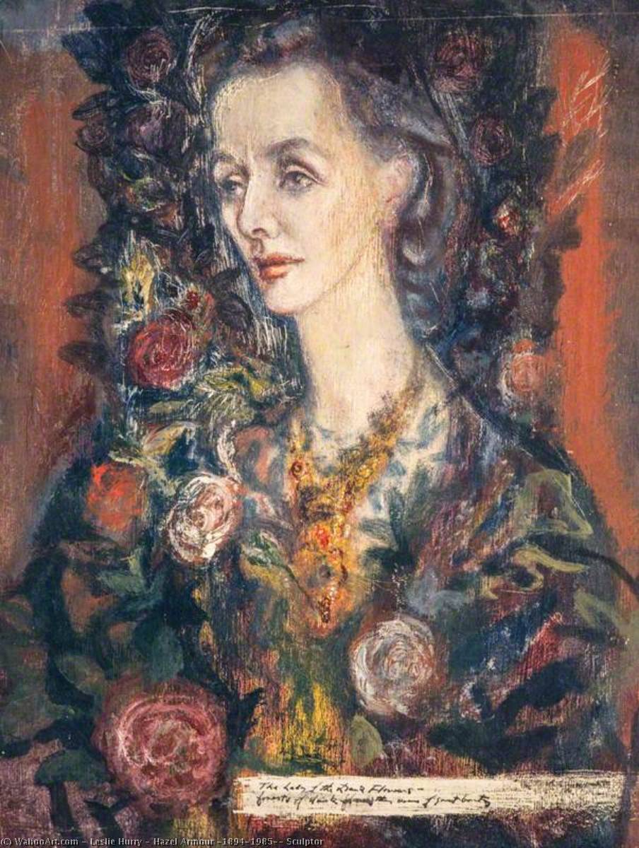 Wikioo.org - The Encyclopedia of Fine Arts - Painting, Artwork by Leslie Hurry - Hazel Armour (1894–1985), Sculptor