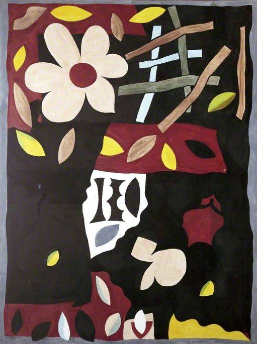 Wikioo.org - The Encyclopedia of Fine Arts - Painting, Artwork by Ian Mcculloch - Flowers and Leaves