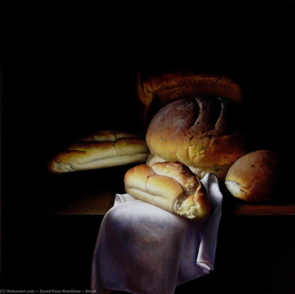 Wikioo.org - The Encyclopedia of Fine Arts - Painting, Artwork by David Ross Warrillow - Bread