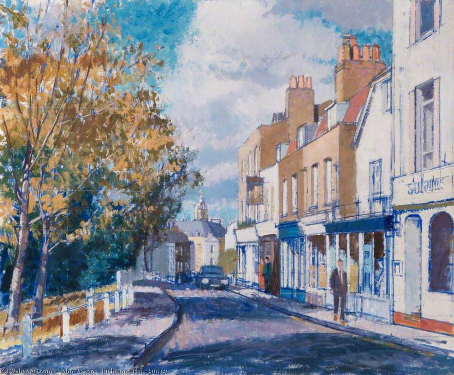 Wikioo.org - The Encyclopedia of Fine Arts - Painting, Artwork by John Meade - Richmond Hill, Surrey