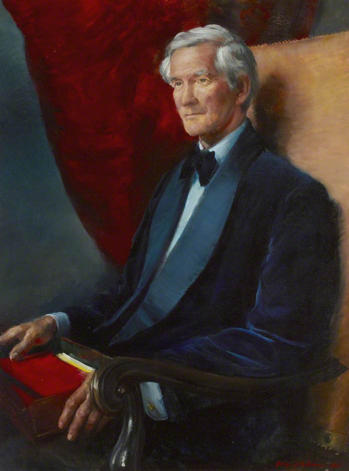 Wikioo.org - The Encyclopedia of Fine Arts - Painting, Artwork by George J. D Bruce - Sir Ashley Ponsonby (1921–2010)