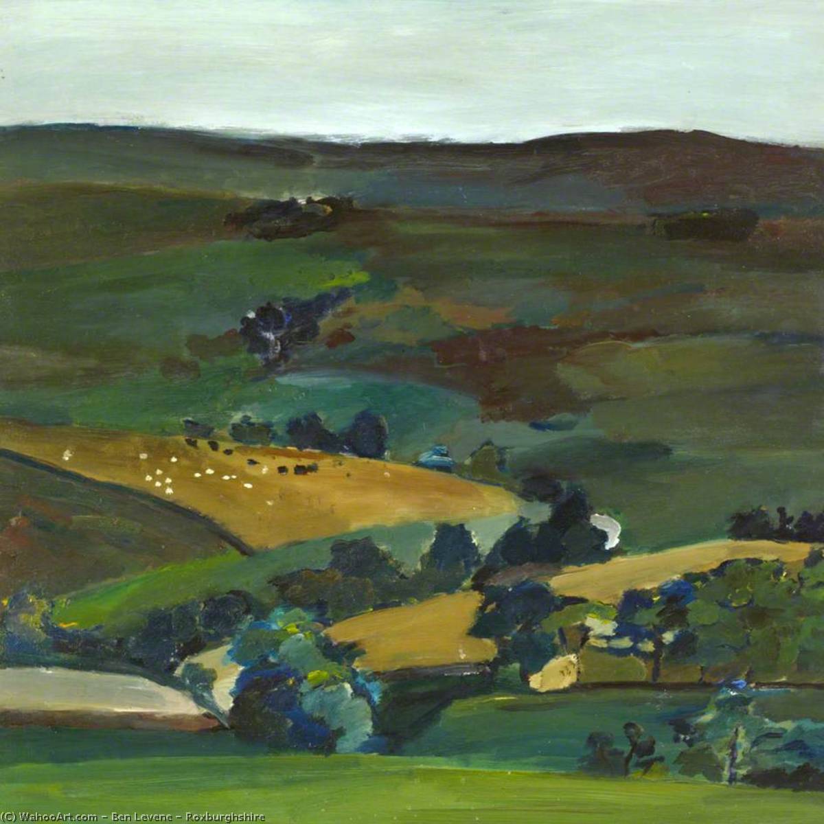 Wikioo.org - The Encyclopedia of Fine Arts - Painting, Artwork by Ben Levene - Roxburghshire