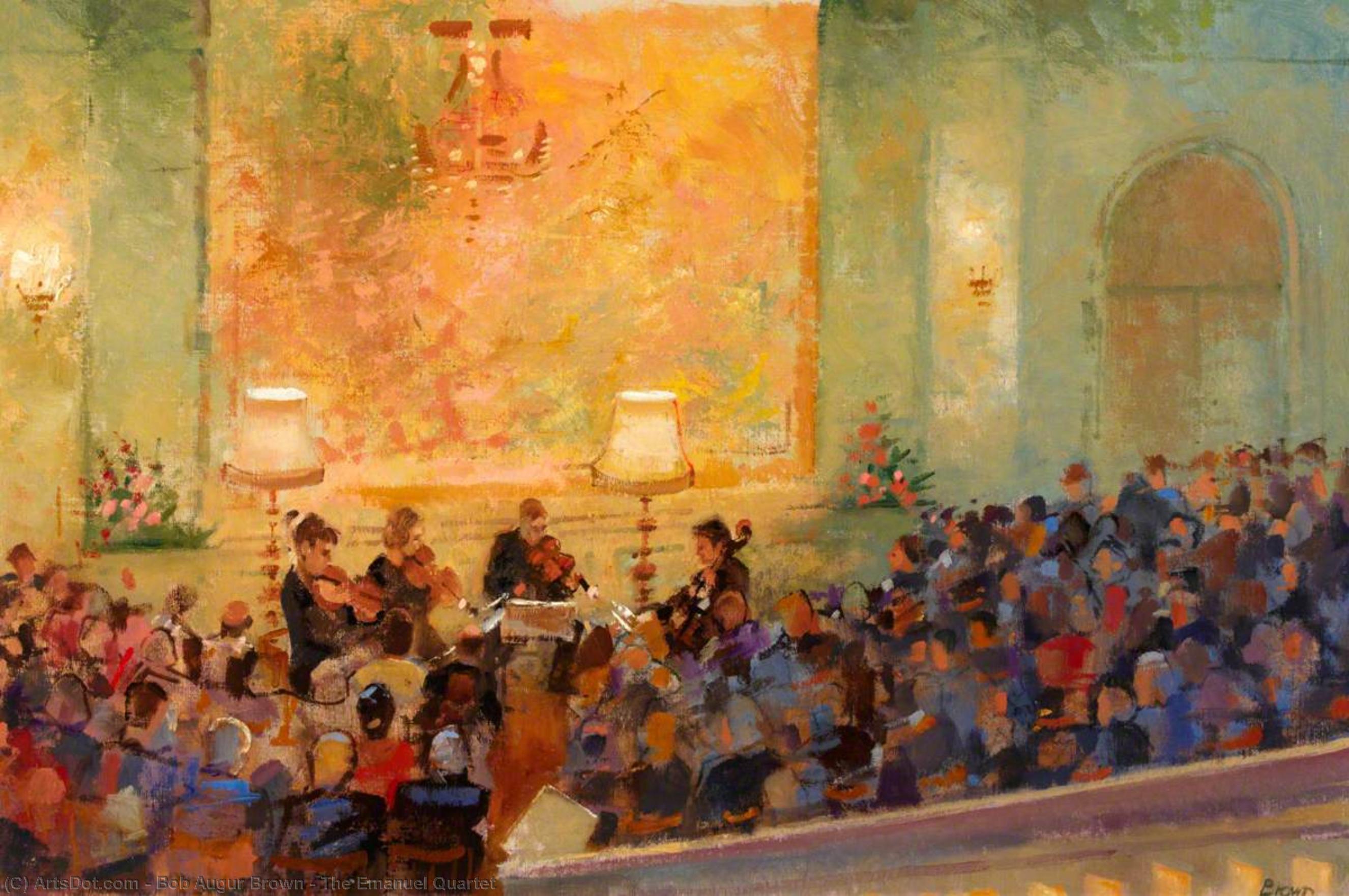 Wikioo.org - The Encyclopedia of Fine Arts - Painting, Artwork by Bob Augur Brown - The Emanuel Quartet