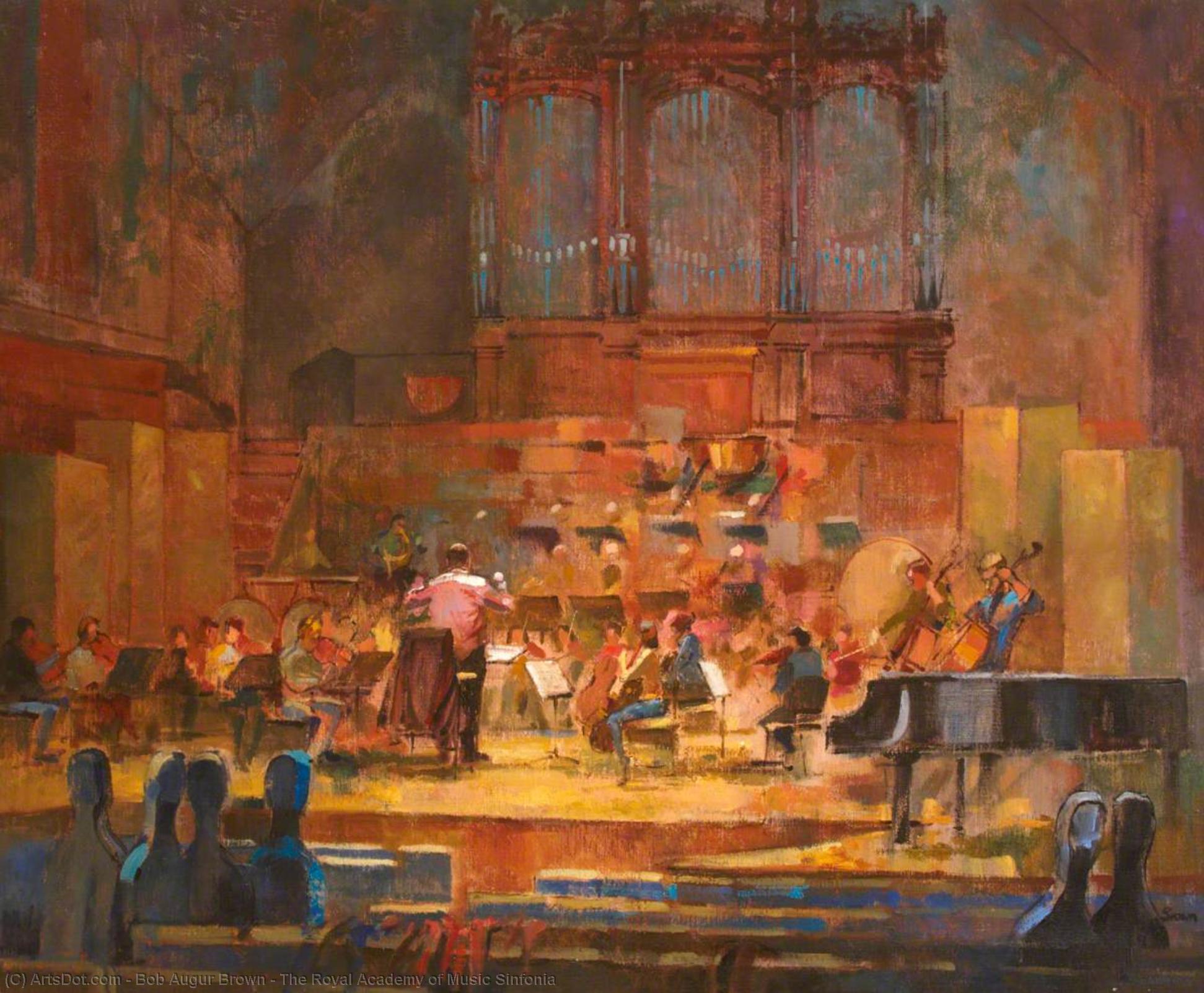 Wikioo.org - The Encyclopedia of Fine Arts - Painting, Artwork by Bob Augur Brown - The Royal Academy of Music Sinfonia