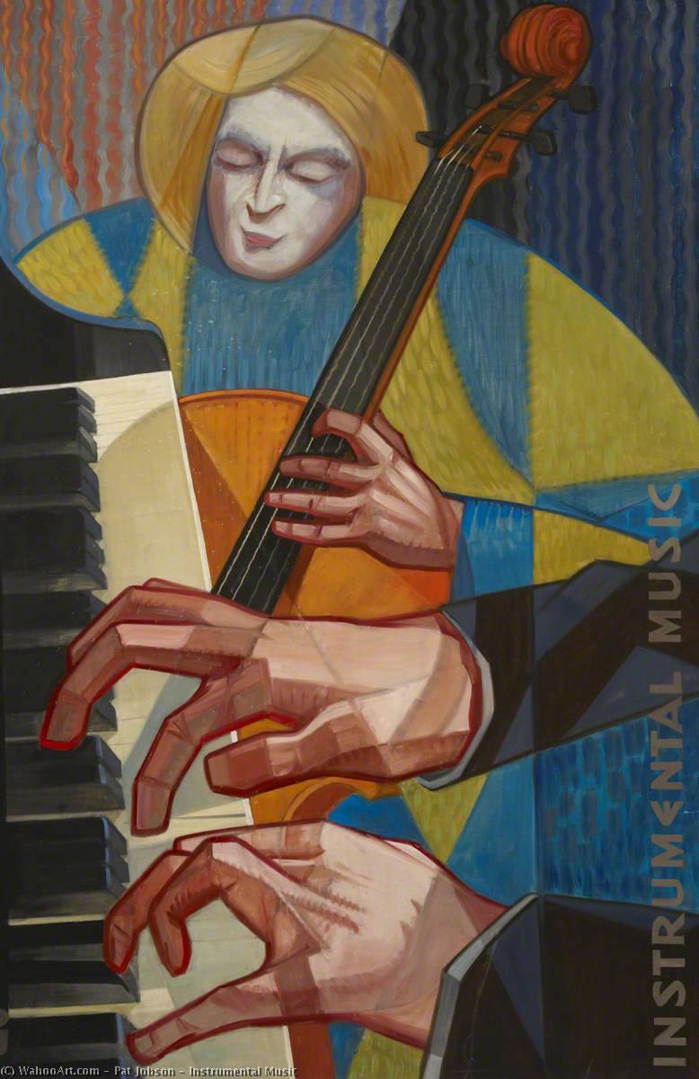 Wikioo.org - The Encyclopedia of Fine Arts - Painting, Artwork by Pat Jobson - Instrumental Music