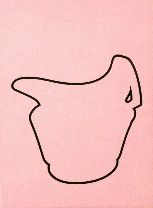 Wikioo.org – L'Encyclopédie des Beaux Arts - Peinture, Oeuvre de Kerry Harker - rose crème  cruche