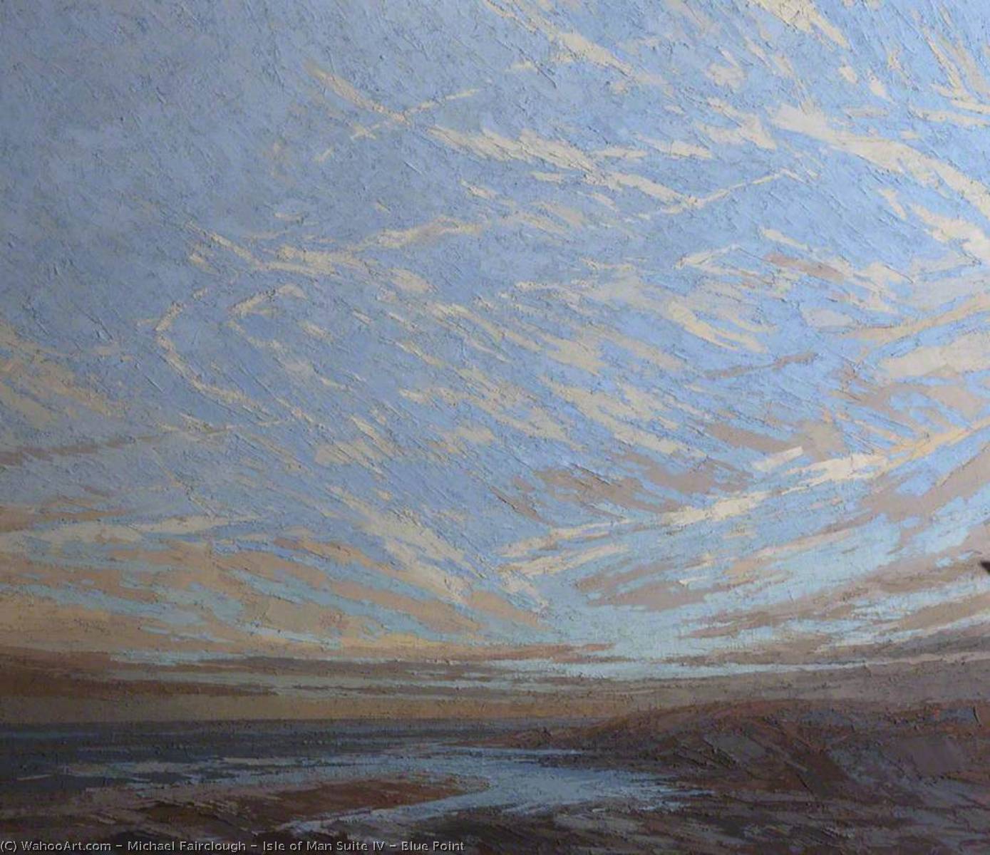 WikiOO.org - Enciclopedia of Fine Arts - Pictura, lucrări de artă Michael Fairclough - Isle of Man Suite IV – Blue Point