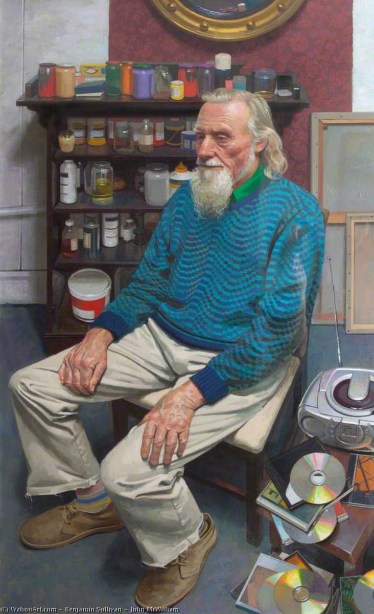 Wikioo.org - The Encyclopedia of Fine Arts - Painting, Artwork by Benjamin Sullivan - John McWilliam