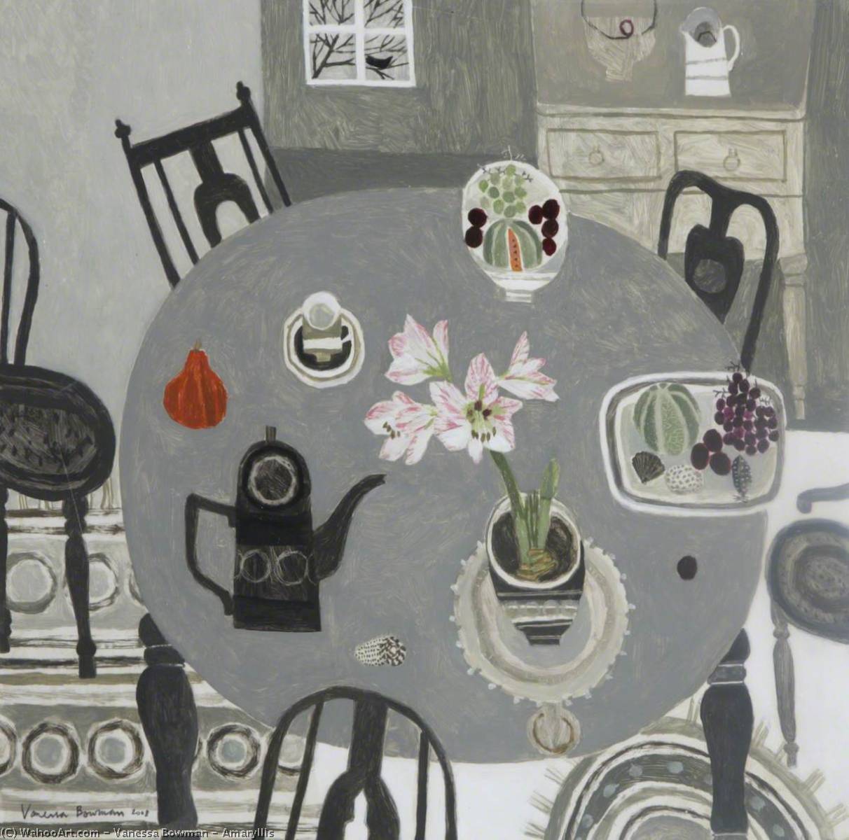 Wikioo.org - The Encyclopedia of Fine Arts - Painting, Artwork by Vanessa Bowman - Amaryllis
