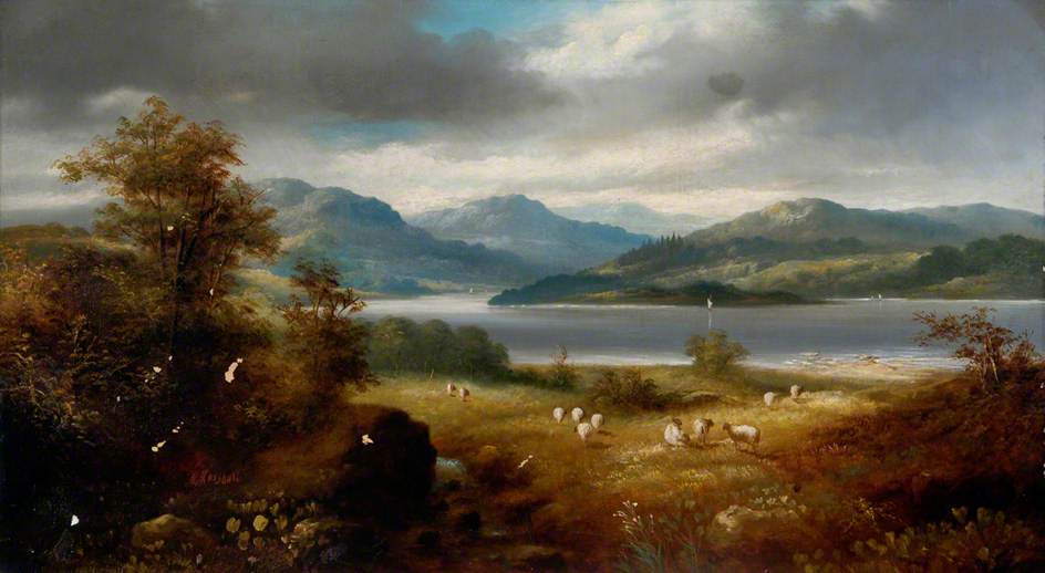 Wikioo.org - The Encyclopedia of Fine Arts - Painting, Artwork by Ralph Marshall - Loch Earn