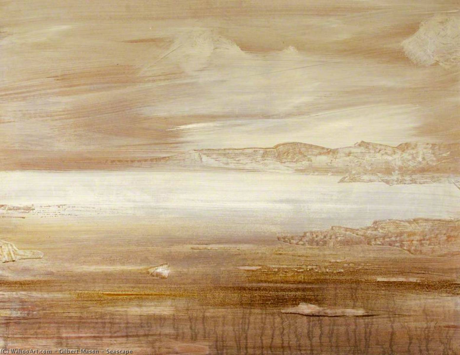 WikiOO.org - Encyclopedia of Fine Arts - Lukisan, Artwork Gilbert Mason - Seascape