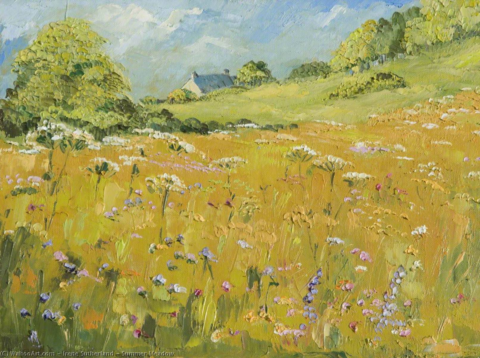 Wikioo.org - The Encyclopedia of Fine Arts - Painting, Artwork by Irene Sutherland - Summer Meadow