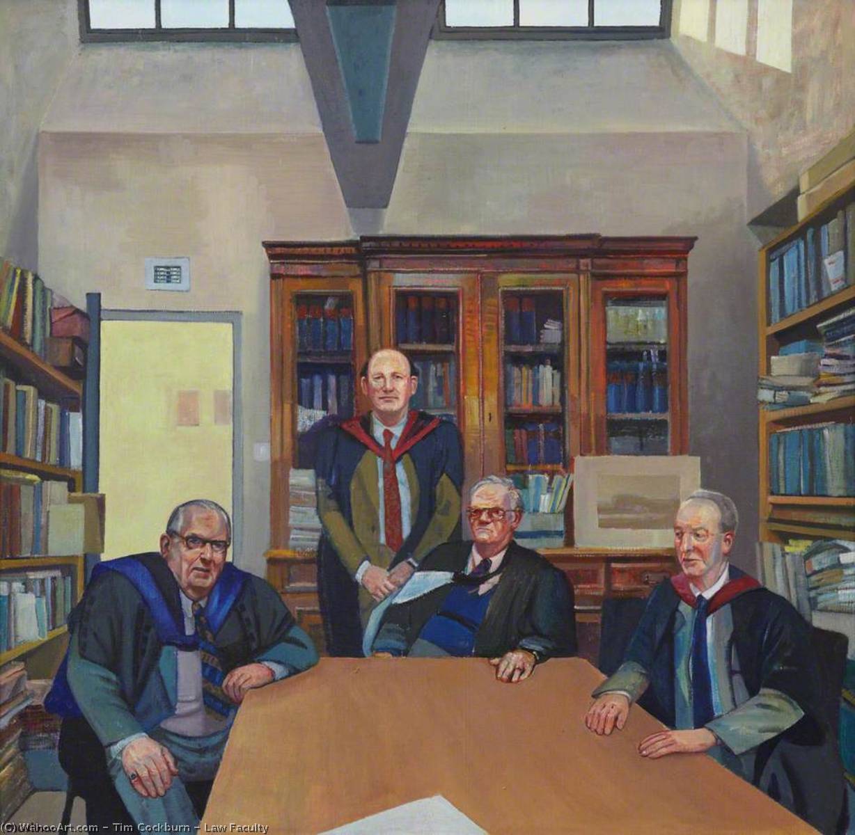 Wikioo.org - The Encyclopedia of Fine Arts - Painting, Artwork by Tim Cockburn - Law Faculty