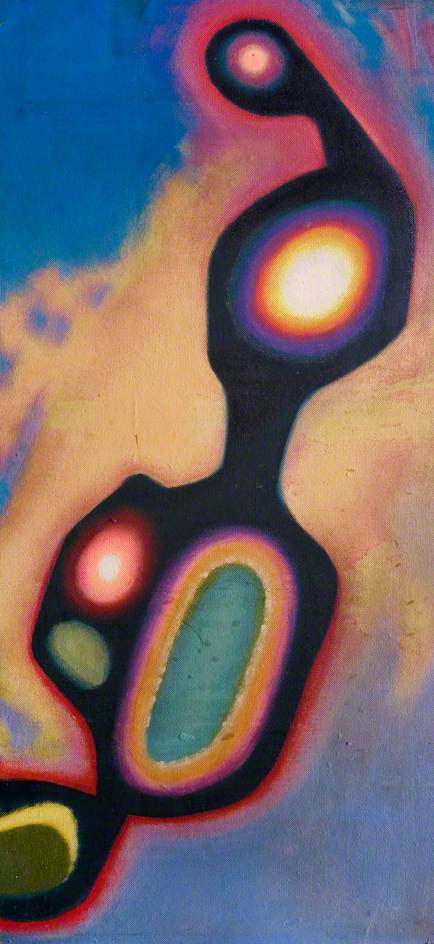 Wikioo.org - The Encyclopedia of Fine Arts - Painting, Artwork by John Howard Jephcott - Luminous Abstract Forms