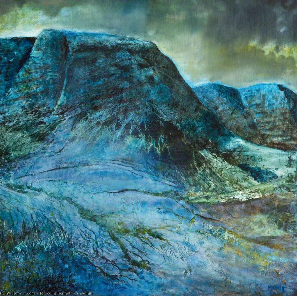 Wikioo.org - The Encyclopedia of Fine Arts - Painting, Artwork by Malcolm Bennett - Cavehill
