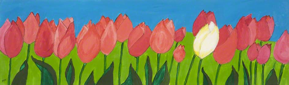 Wikioo.org - The Encyclopedia of Fine Arts - Painting, Artwork by Geoff Macdonald - Tulips