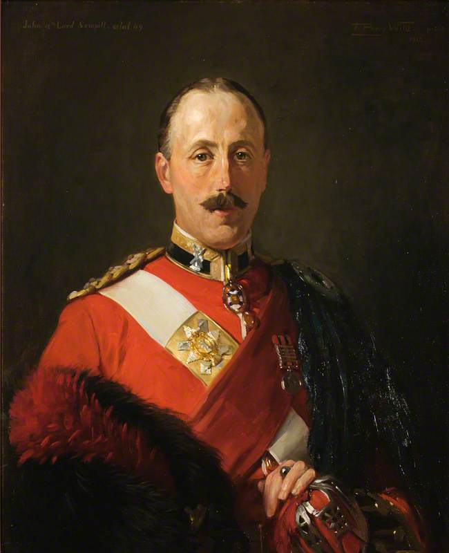 Wikioo.org - The Encyclopedia of Fine Arts - Painting, Artwork by Frank Percy Wild - Sir John Forbes (1863–1934), 9th Bt of Craigievar and 18th Lord Sempill