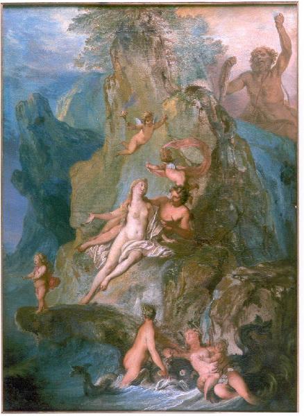 Wikioo.org - The Encyclopedia of Fine Arts - Painting, Artwork by Nicolas Bertin - Acis et Galathée