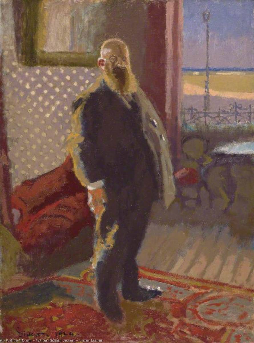 Wikioo.org - The Encyclopedia of Fine Arts - Painting, Artwork by Walter Richard Sickert - Victor Lecour