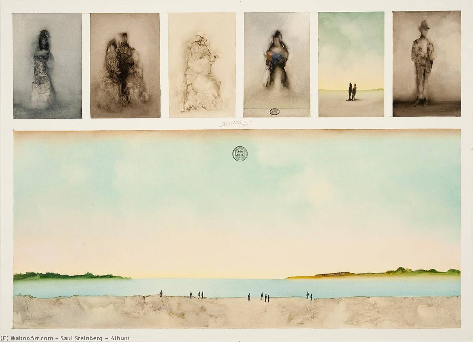 WikiOO.org - Енциклопедия за изящни изкуства - Живопис, Произведения на изкуството Saul Steinberg - Album