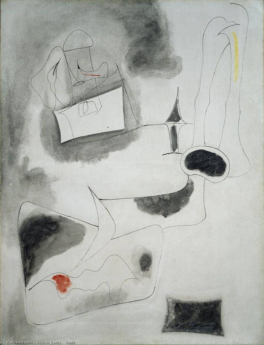 Wikioo.org - The Encyclopedia of Fine Arts - Painting, Artwork by Arshile Gorky - Nude