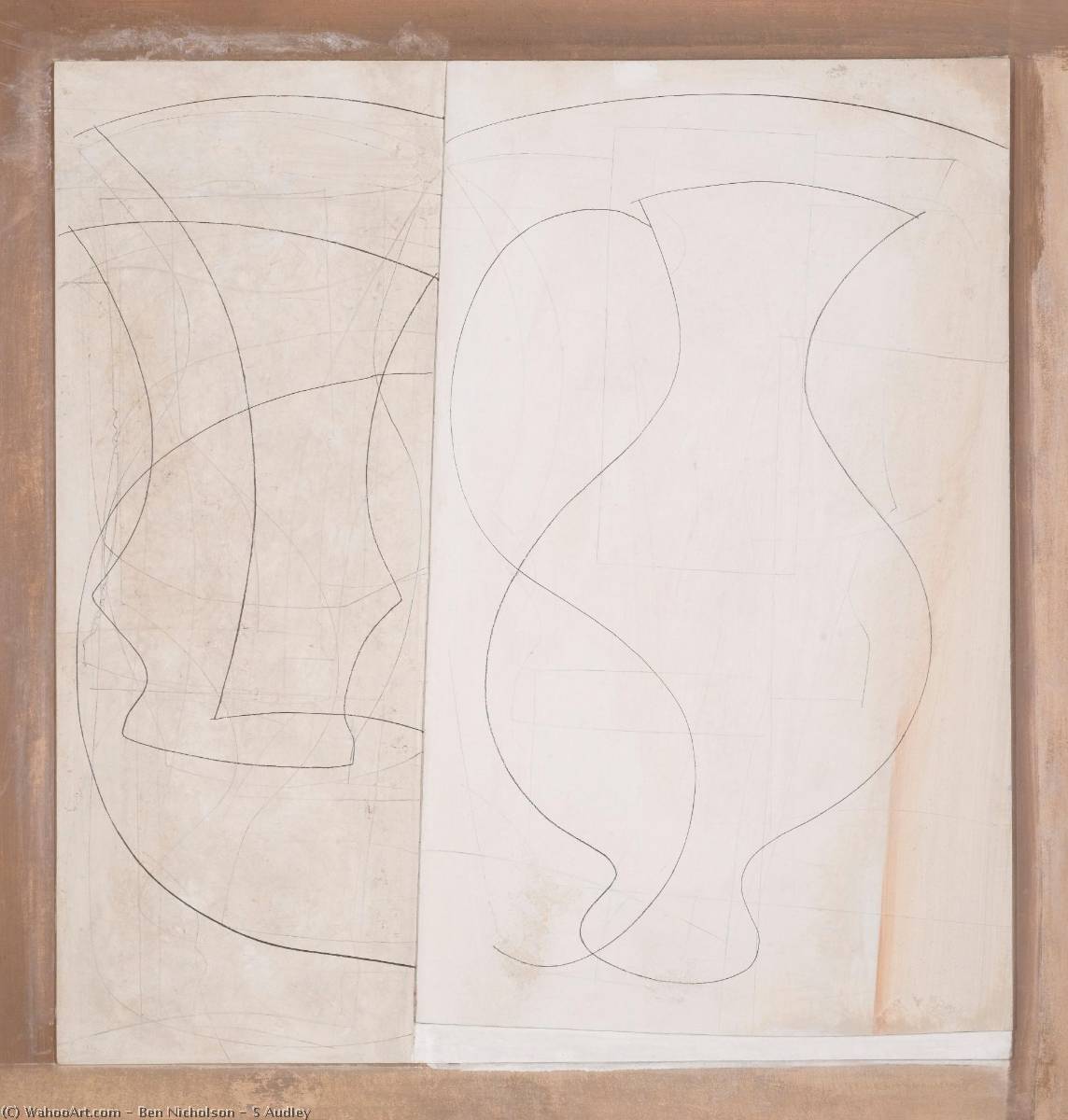 Wikioo.org - The Encyclopedia of Fine Arts - Painting, Artwork by Ben Nicholson - S Audley