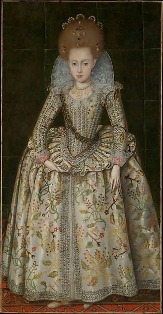 Wikioo.org – L'Encyclopédie des Beaux Arts - Peinture, Oeuvre de Robert Peake - princesse elizabeth 1596   1662   plus tard  reine  de  bohème