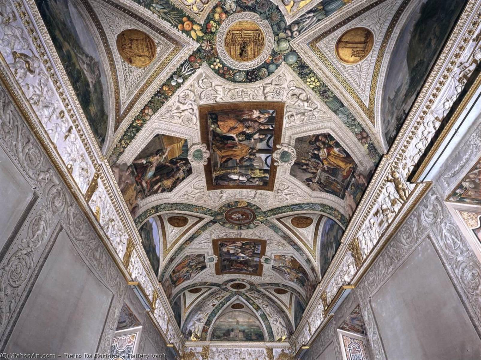 Wikioo.org – L'Enciclopedia delle Belle Arti - Pittura, Opere di Pietro Da Cortona - galleria volta