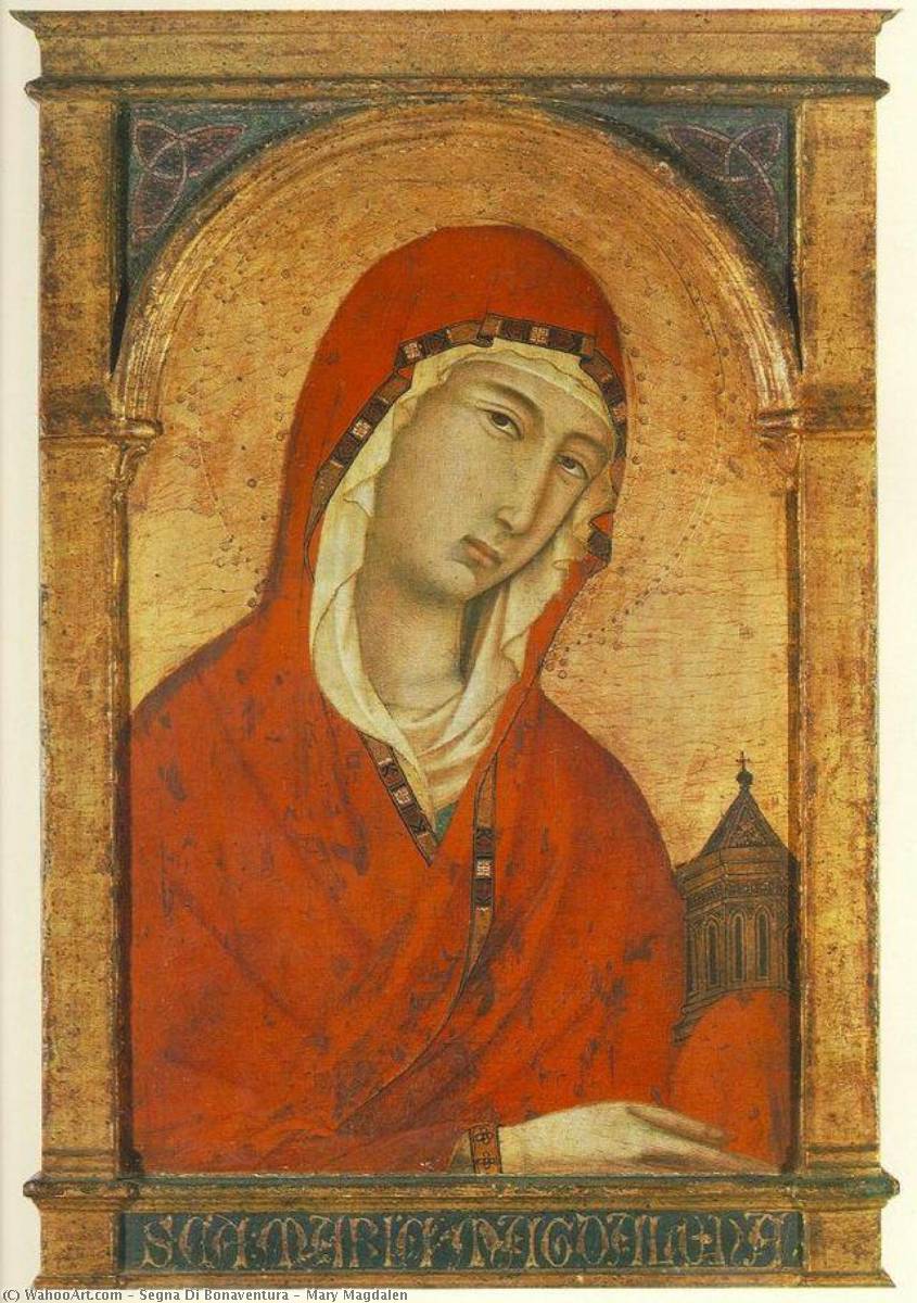 Wikioo.org - The Encyclopedia of Fine Arts - Painting, Artwork by Segna Di Buonaventura - Mary Magdalen
