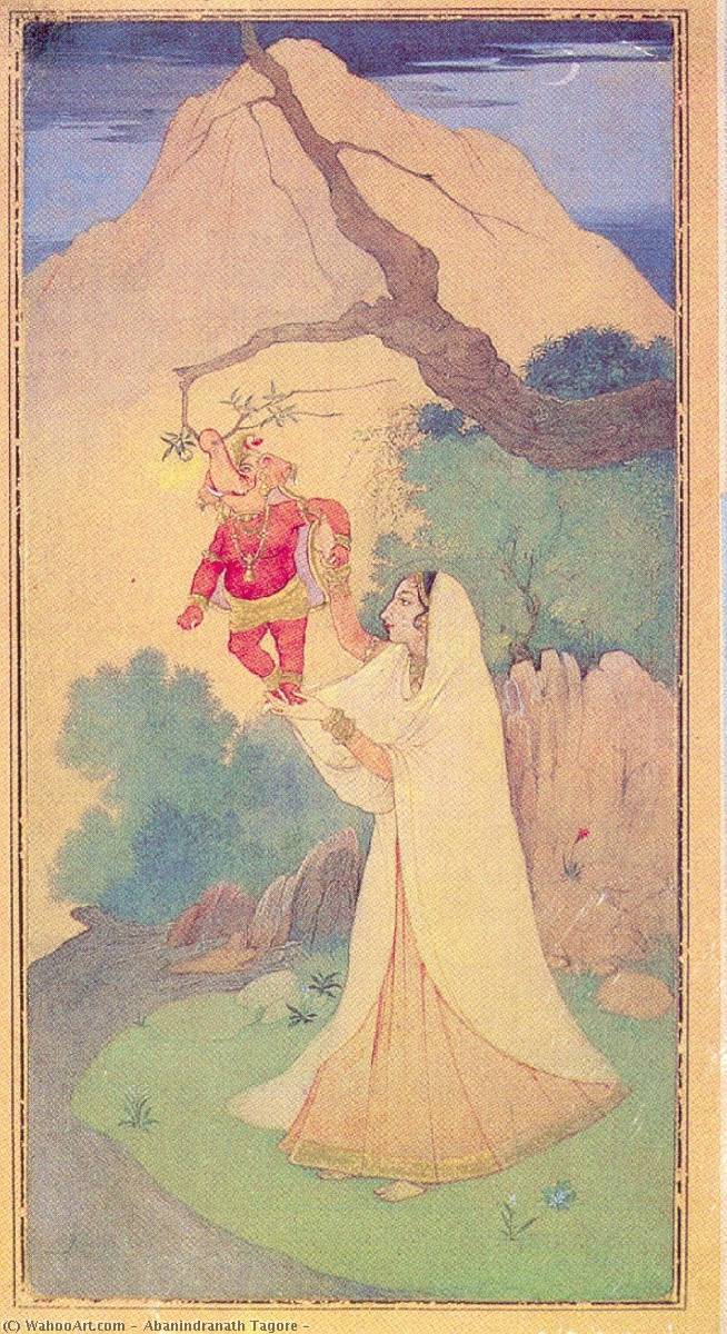 Wikioo.org - The Encyclopedia of Fine Arts - Painting, Artwork by Abanindranath Tagore - 