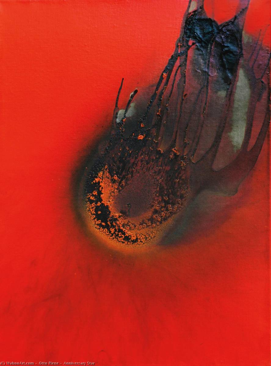 Wikioo.org - The Encyclopedia of Fine Arts - Painting, Artwork by Otto Piene - Anniversary Star