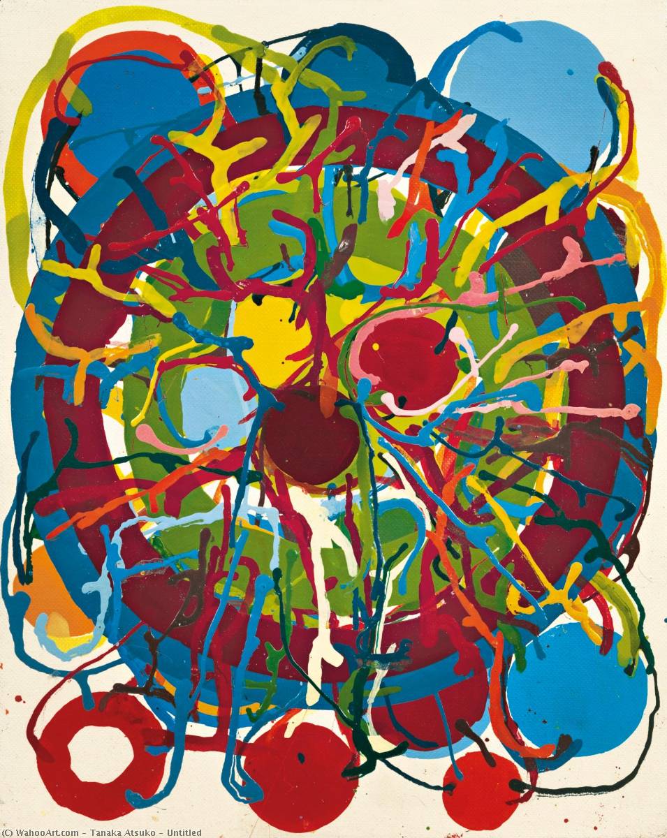 Wikioo.org - Bách khoa toàn thư về mỹ thuật - Vẽ tranh, Tác phẩm nghệ thuật Atsuko Tanaka - Untitled