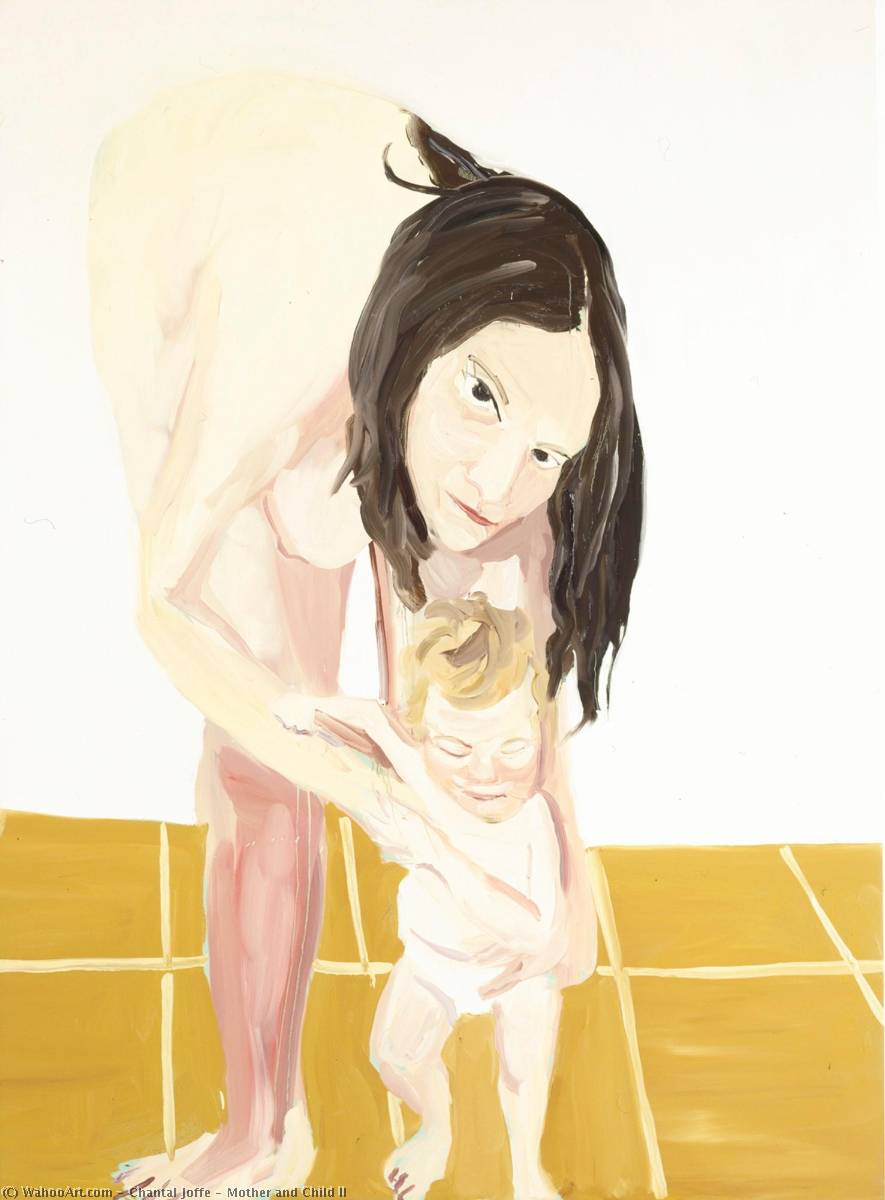Wikioo.org - The Encyclopedia of Fine Arts - Painting, Artwork by Chantal Joffe - Mother and Child II