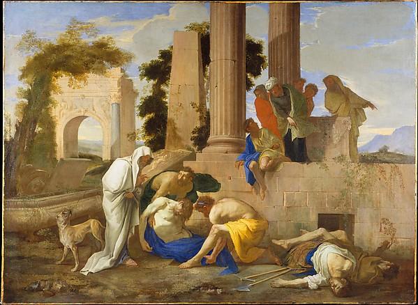 Wikioo.org - The Encyclopedia of Fine Arts - Painting, Artwork by Andrea Di Lione - Tobit Burying the Dead
