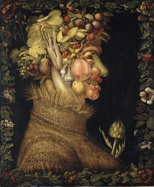 Wikioo.org – L'Encyclopédie des Beaux Arts - Peinture, Oeuvre de Giuseppe Arcimboldo - L'Eté