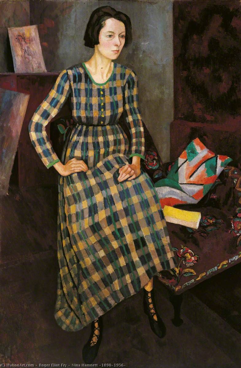 WikiOO.org - Encyclopedia of Fine Arts - Lukisan, Artwork Roger Eliot Fry - Nina Hamnett (1890–1956)