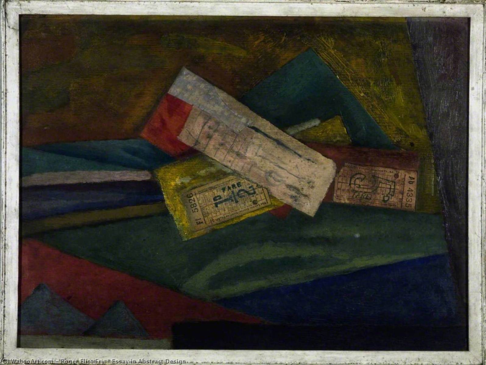 Wikioo.org - The Encyclopedia of Fine Arts - Painting, Artwork by Roger Eliot Fry - Essay in Abstract Design