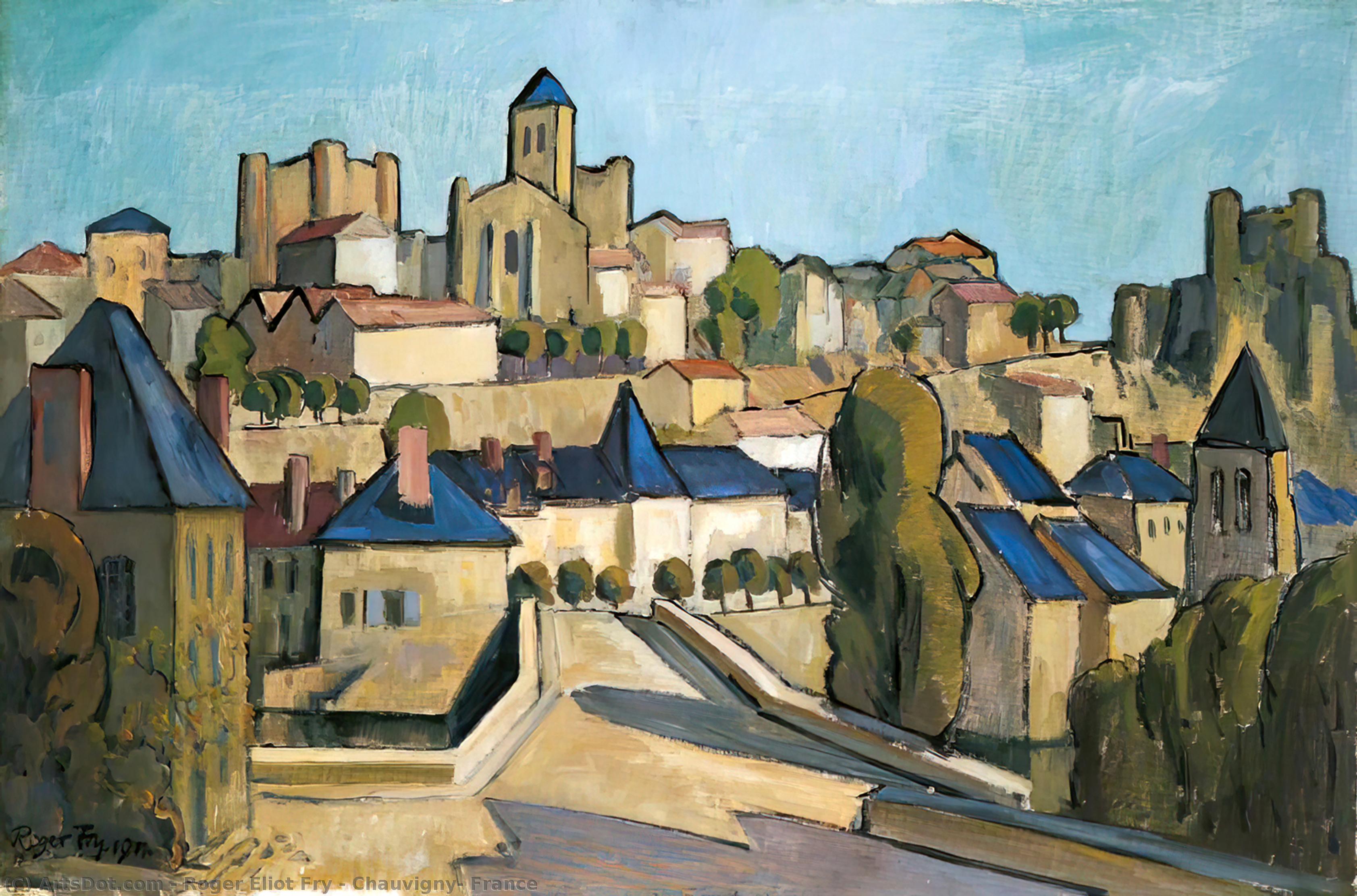 Wikioo.org - The Encyclopedia of Fine Arts - Painting, Artwork by Roger Eliot Fry - Chauvigny, France