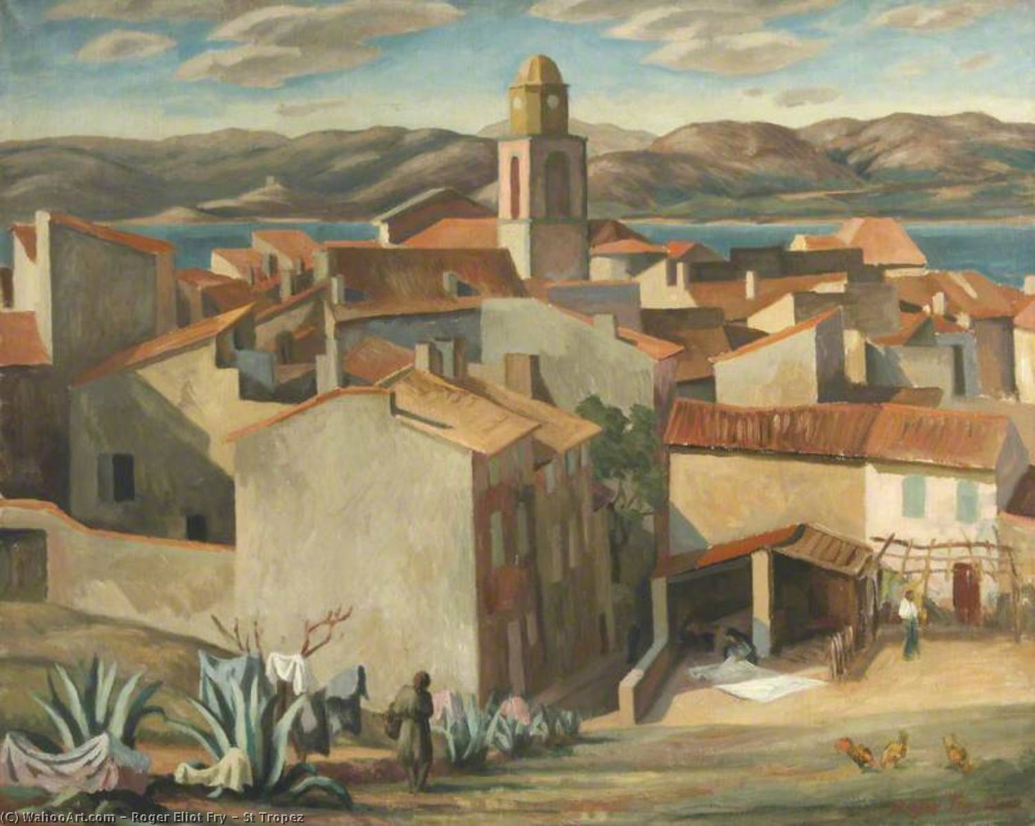 Wikioo.org - The Encyclopedia of Fine Arts - Painting, Artwork by Roger Eliot Fry - St Tropez