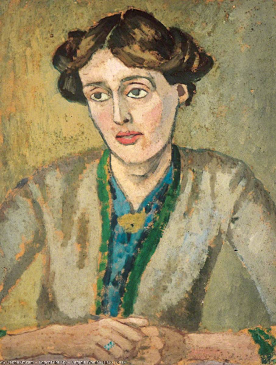 WikiOO.org - Encyclopedia of Fine Arts - Lukisan, Artwork Roger Eliot Fry - Virginia Woolf (1882–1941)