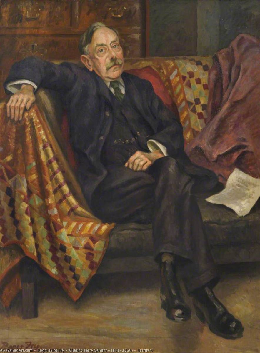 Wikioo.org - The Encyclopedia of Fine Arts - Painting, Artwork by Roger Eliot Fry - Charles Percy Sanger (1871–1930), Barrister