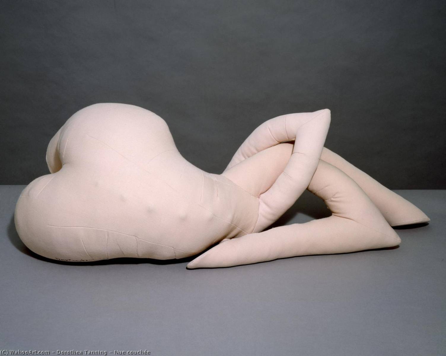 WikiOO.org - Encyclopedia of Fine Arts - Lukisan, Artwork Dorothea Tanning - Nue couchée