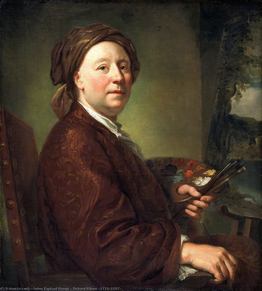 Wikioo.org - The Encyclopedia of Fine Arts - Painting, Artwork by Anton Raphael Mengs - Richard Wilson (1714–1787)