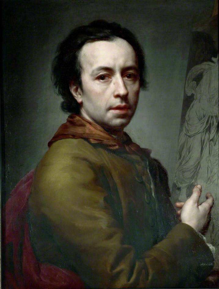 Wikioo.org - The Encyclopedia of Fine Arts - Painting, Artwork by Anton Raphael Mengs - Self Portrait